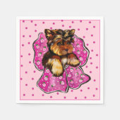 Yorkie Poo Servetten (Voorkant)
