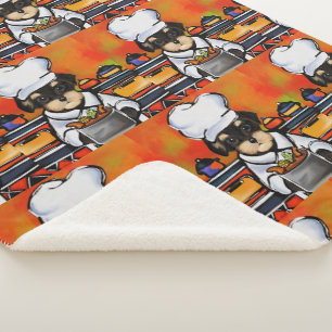 YORKIE POO SHERPA DEKEN