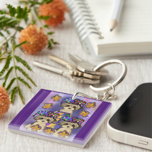 YORKIE POO SLEUTELHANGER