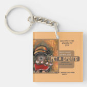 Yorkie Poo Sleutelhanger (voorkant)