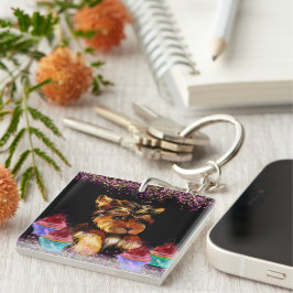 Yorkie Poo Sleutelhanger