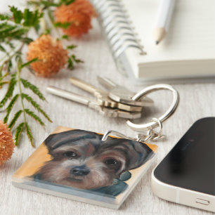 YORKIE POO SLEUTELHANGER