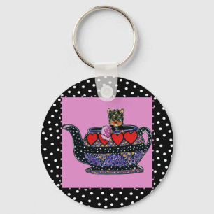 Yorkie Poo Sleutelhanger