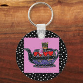 Yorkie Poo Sleutelhanger (Voorkant)