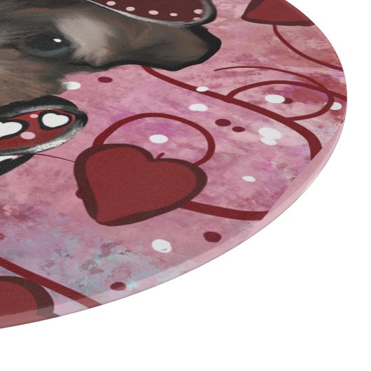 Yorkie Poo Snijplank (Hoek)