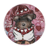 Yorkie Poo Snijplank (Voorkant)