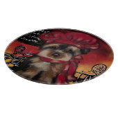 YORKIE POO      SNIJPLANK (Hoek)