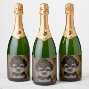 Yorkie Poo Sparkling Wijnetiket