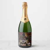 Yorkie Poo Sparkling Wijnetiket (Voorkant)