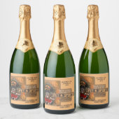 Yorkie Poo Sparkling Wijnetiket (Flessen)