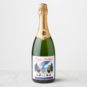 YORKIE POO SPARKLING WIJNETIKET