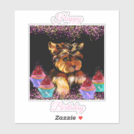 Yorkie Poo Sticker