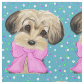 Yorkie poo stof (Close Up)