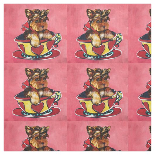 Yorkie Poo Stof (Swatch)