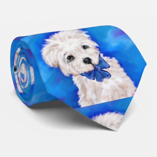 YORKIE POO STROPDAS (Opgerold)