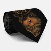 Yorkie Poo Stropdas (Opgerold)