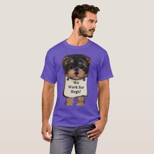 Yorkie Poo T-shirt (Voorkant volledig)