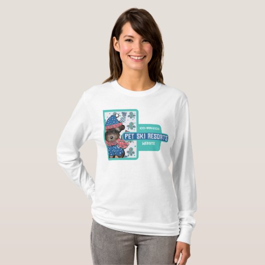 Yorkie Poo T-shirt (Voorkant volledig)