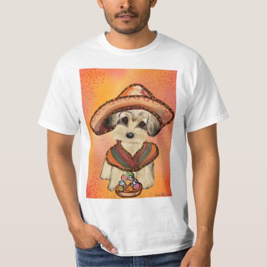 YORKIE POO T-SHIRT (Voorkant)