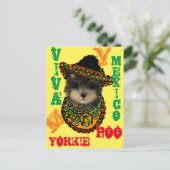 Yorkie Poo Tanktop Briefkaart (Staand voorkant)