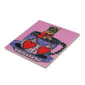 Yorkie Poo Tegeltje (Zijkant)