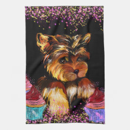 Yorkie Poo Theedoek
