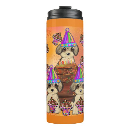 Yorkie Poo Thermosbeker (Voorkant)