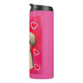 YORKIE POO THERMOSBEKER (Geroteerd rechts)