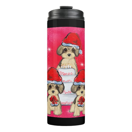 Yorkie Poo Thermosbeker (Voorkant)