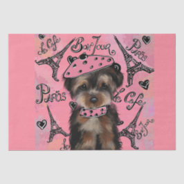YORKIE POO TISSUEPAPIER