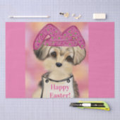 Yorkie Poo     Tissuepapier (Craft)