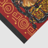 Yorkie Poo Tissuepapier (Detail)