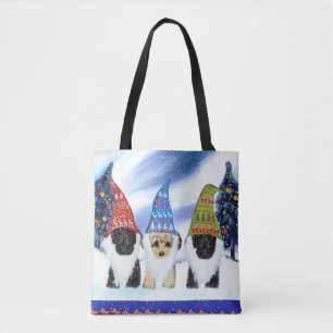 YORKIE POO TOTE BAG