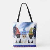 YORKIE POO TOTE BAG (Achterkant)