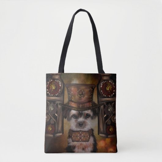 Yorkie Poo Tote Bag (Voorkant)