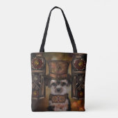 Yorkie Poo Tote Bag (Achterkant)