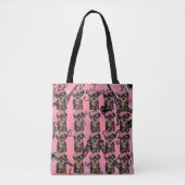 YORKIE POO TOTE BAG (Voorkant)