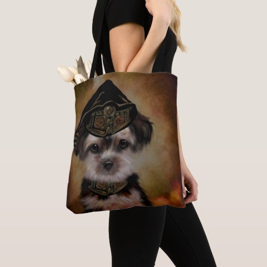 Yorkie Poo Tote Bag (Dichtbij)