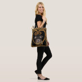 Yorkie Poo Tote Bag (Op model)