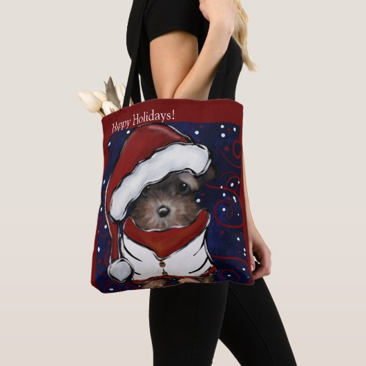 Yorkie Poo Tote Bag (Dichtbij)