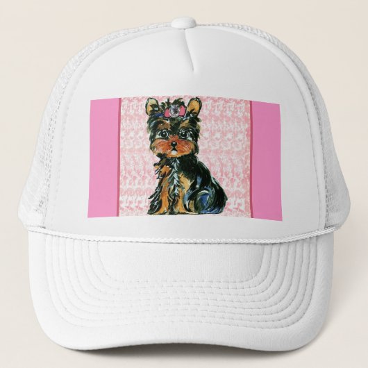 Yorkie Poo Trucker Pet (Voorkant)