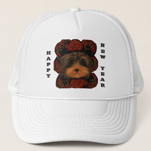 YORKIE POO TRUCKER PET (Voorkant)