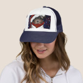 Yorkie Poo Trucker Pet (In situ)