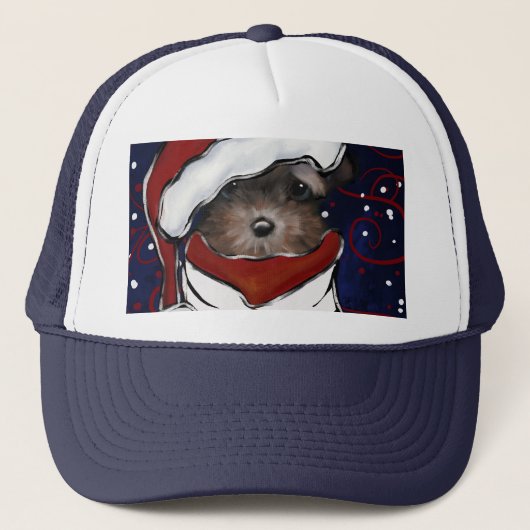 Yorkie Poo Trucker Pet (Voorkant)
