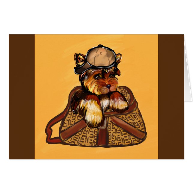 Yorkie Poo - Vaderdag (Voorkant Horizontaal)