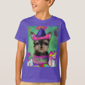 YORKIE POO VERJAARDAG T-SHIRT (Voorkant)