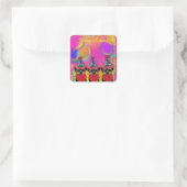 Yorkie Poo Vierkante Sticker (Tas)