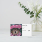 Yorkie Poo Visitekaartje (Staand voorkant)