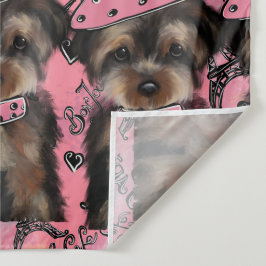 YORKIE POO WANDKLEED