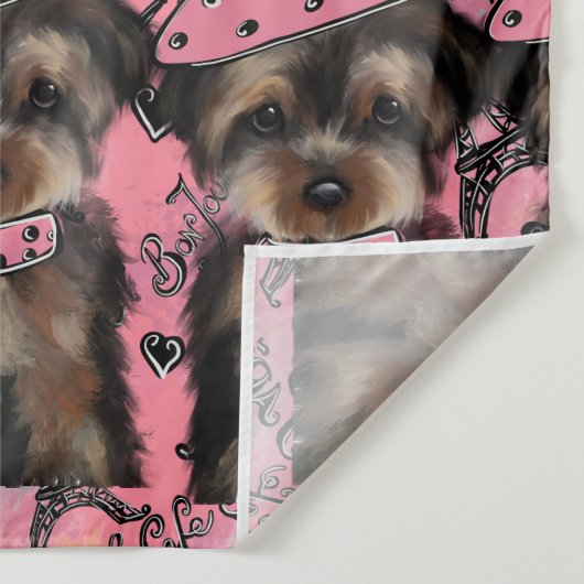 YORKIE POO WANDKLEED (Detail)